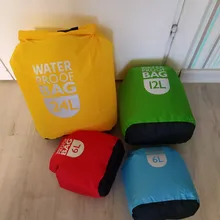 Bolsa seca impermeable para natación, Rafting, Kayak, río, Trekking, navegación, equipo de Camping