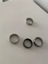 Anillo de diseño sencillo para hombre, accesorios de dedo, color morado y negro, joyería para cumpleaños