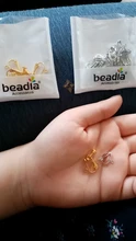 Accesorios de aretes con Clip para oreja de tornillo, convertidor de oreja no perforada con Base de cabujón de bucle, bisel en blanco, apto para pendientes, fabricación de joyas DIY