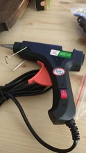 Towayer-pistola de pegamento de fusión en caliente de 20W con barra de pegamento, Mini pistola de 7mm * 100mm, herramienta de temperatura térmica eléctrica, juego de reparación de pistola de pegamento DIY