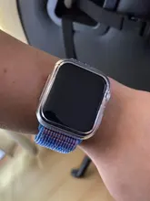 Funda de reloj ultrafina chapada para Apple Watch 6 SE 4 3 2 1 42MM 38MM TPU transparente suave, funda para iWatch 5 44MM 40MM