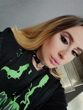 Gargantilla de cuero sintético con tachuelas para mujer, Collar de cuero sintético con cierre de llave, corazón redondo, remache de punta, fiesta de cumpleaños regalo para, 2020