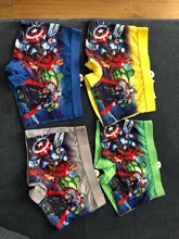 Calzoncillos bóxer de algodón con dibujos animados para niños, ropa interior de dibujos animados, 4 Uds.