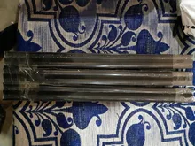 Marco de extrusión de perfil de aluminio con ranura en V, negro, 100-1000mm de longitud, 2040, para máquina de grabado láser CNC, impresoras 3D, deslizador de cámara