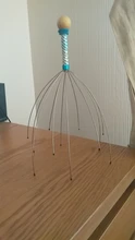 Masajeador relajante para la cabeza, masajeador relajante para el cuello, alivio del dolor de estrés, pulpo, cuero cabelludo, Spa, dolor de cabeza, estimula la circulación sanguínea