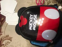 Disney Mickey Minnie mouse niños mochila Kinder bebé cáscara de huevo mochila Niña de dibujos animados mochila