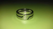 Skyrim-anillo sencillo de acero inoxidable para hombre y mujer, joya anillos de compromiso, regalo de aniversario, novedad de 2021