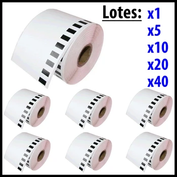 Roll BROTHER DK22205 62mm x 30,48 M Compatible To Printer Termica continuous QL570 QL700 QL550
Roll BROTHER DK22205 62mm x 30,48 M Compatible To Printer Termica continuous QL570 QL700 QL550