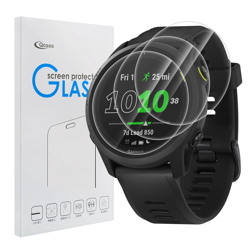 2Pcs Tempered Glass Film For Garmin Forerunner 745 Smartwatch Protective Screen Guard Cover Anti-Scratch Waterproof 9H Clear
2Pcs Tempered Glass Film For Garmin Forerunner 745 Smartwatch Protective Screen Guard Cover Anti-Scratch Waterproof 9H Clear