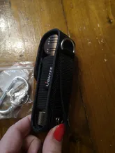 Bolsa táctica Molle para linterna LED, funda para antorcha de nailon, riñonera para exteriores, caza, Camping, cinturón para linterna, soporte T410 T310