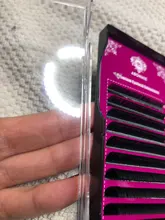 Abonnie-Extensión de pestañas, Cilio Individual de visón sintético Natural, 0,05-0,25mm, rizado B/C/D, maquillaje de belleza de 8-17mm