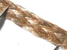 Cables de soldadura de 2,0mm, 3,5mm y 1,5 M, mecha para removedor de soldadura trenzada, herramienta de reparación de cables, 1 ud.