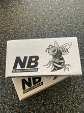 Cartucho para tatuar, agujas desechables de 20 piezas, RL, RS, M1, RM, Aguja esterilizada de tatuaje profesional, suministros de pluma