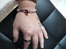 Anslow-pulsera de cristal rosa y azul para mujer, nuevo diseño hecho a mano, cuerda de envoltura, cuentas, regalo, joyería para mujer, LOW0735LB