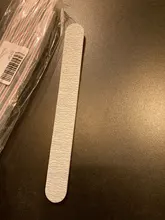 Lima de uñas profesional, lija de media luna, pulido de uñas, herramientas de cuidado de manicura, 100/180