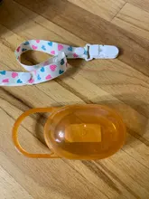 Caja de plástico para chupete de bebé, contenedor de chupete de color sólido, caja de almacenamiento de viaje, soporte seguro, 1 uds.