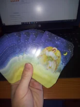 Cartas de Tarot con Ángel, respuestas, tarjetas de oráculo, baraja de cartas de juego para Familia, amiga, inglesa, entretenimiento, 2020