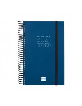 Annual spiral AGENDA OPAQUE E5 1DP 2021 blue + 
Annual spiral AGENDA OPAQUE E5 1DP 2021 blue +