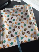 PORORO-tela de PUL a prueba de agua para pañales reutilizables de bebé, tejido de tela hecha a mano, certificado SGS