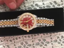 ALLICEONYOU-relojes de circonia cúbica, pulsera de diamantes de alta calidad, de acero inoxidable, Color oro nuevo y plateado, a la moda, Hip Hop, para regalo