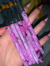 De acero inoxidable de Gel UV uñas falsas consejos Trimmer clíper cortadora de borde de Arte de uñas de manicura U de arco iris de plata de oro herramientas