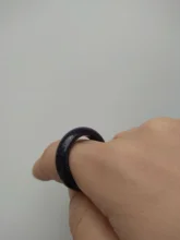 Anillos de ágatas de piedra Natural para mujer, joyería de abalorio, regalo de moda para mujer o novia, ancho de 12mm de diámetro interior de 18/20mm, 1 Uds.