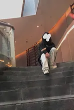 QWEEK-pantalones de chándal para correr para mujer, Pantalón deportivo holgado de estilo coreano, Harajuku, de gran tamaño, informal, Joker