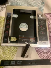 Caddy SSD Case Enclosure-Adapter Hard-Disk Laptop Optical-Bay TISHRIC Sata-3.0 2nd-Hdd