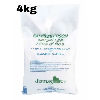 Bag Salt Epsom 4Kg, concentrated Source of Magnesium, Salt 100% Natural. Bath and Personal Care. 
Bag Salt Epsom 4Kg, concentrated Source of Magnesium, Salt 100% Natural. Bath and Personal Care.