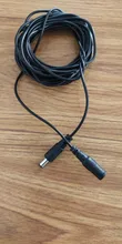 Cable de extensión de alimentación de 5M y 10M, Cable estándar de CC de 5,5mm x 2,1mm para cámara de seguridad CCTV