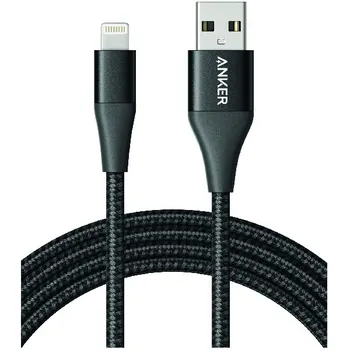 Cable Anker PowerLine + II with Lightning connector 1.8 m. Black One
Cable Anker PowerLine + II with Lightning connector 1.8 m. Black One