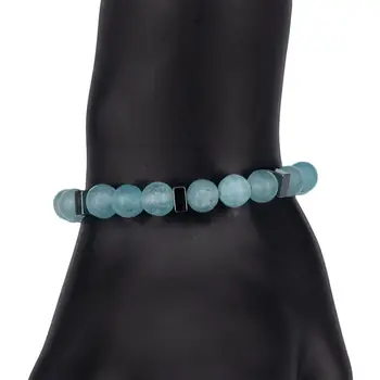 Bracelet made of stone bbroshka 54660 (blue, elastic, natural stone)
Bracelet made of stone bbroshka 54660 (blue, elastic, natural stone)