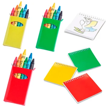 Batch order child 21libretas with Templates + 21 Boxes with 6 Waxes for Coloring. Regalos for birthdays and events provider puzzles child
Batch order child 21libretas with Templates + 21 Boxes with 6 Waxes for Coloring. Regalos for birthdays and events provider puzzles child
