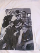 Camiseta de Malcom in the Middle BW para hombre, camiseta Unisex con foto, camiseta para mujer, camisetas