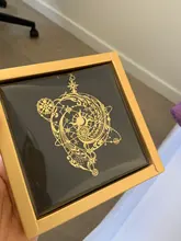 Marcapáginas de Metal creativo del universo misterioso, diseño calado, regalo, 95mm x 73mm, envío gratis