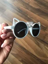 Gafas de sol redondas con forma de ojo de gato para niños y niñas, anteojos de sol Retro para niños y niñas, gafas de sol para bebés con protección UV para conductores