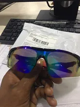 Al aire libre de la bicicleta del gafas carretera gafas de sol de ciclismo PC deportes a prueba de viento gafas de sol nuevo en luz gafas Multicolor bicicleta Eyewears