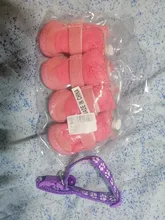 4 Uds. Zapatos de invierno gruesos para mascotas, zapatos antideslizantes para botas, calzado para mascotas, productos para perros pequeños, gatos y cachorros