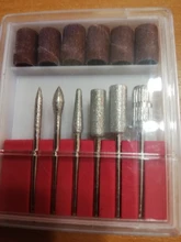 Juego de brocas de diamante para manicura eléctrica, fresas rotativas para pedicura, limpiador de Gel, accesorios de herramientas para uñas, 36 Uds.