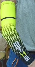GOBYGO-Funda protectora UV para brazo, para hombre, para bicicleta de carreras, 1 par, manga deportiva para bicicleta