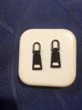 Tiradores de cremallera de Metal desmontables para cremalleras, kit de reparación de cremalleras, accesorios de costura DIY, 1 Uds.