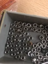 Nuts Bolts Screws Metric-Thread-Suit Hexagon M4 M2.5 Hex-Nut Carbon-Steel M1.6 M3 100pcs