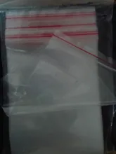 Bolsa Ziplock transparente gruesa de sellado de plástico bolsa de plástico PE poliéster bolsas de almacenamiento fresco comida sobre bolsa reutilizable, bolso de la cremallera 8 de seda