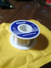 Rollo de alambre de estaño para soldar colofonia de Plomo Fundido, 0,8mm, 1,0mm, 20g, 50g, 100g