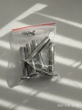 Ultra-Thin Screw-Bolt Wafer-Head Hexagon-Socket Flat 304-Stainless-Steel M8 M2.5 M1.6