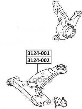 Lever front lower right Chery Chery Tiggo T11 2006-asva art. 3124-001
Lever front lower right Chery Chery Tiggo T11 2006-asva art. 3124-001