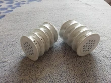 10 Uds. De rejilla de ventilación de aire para armario ropero, cubierta de ventilación de acero inoxidable, leche color blanco, diámetro de 19mm/25mm/29mm/35mm/53mm