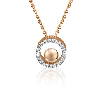 Pendant made of 585 Gold, Platinum brand, art. 03-3067-00-401-1110-65
Pendant made of 585 Gold, Platinum brand, art. 03-3067-00-401-1110-65