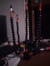 Bench Vise Table Clamp Flexible Arms Soldeirng Iron Holder PCB Welding Repair Tool