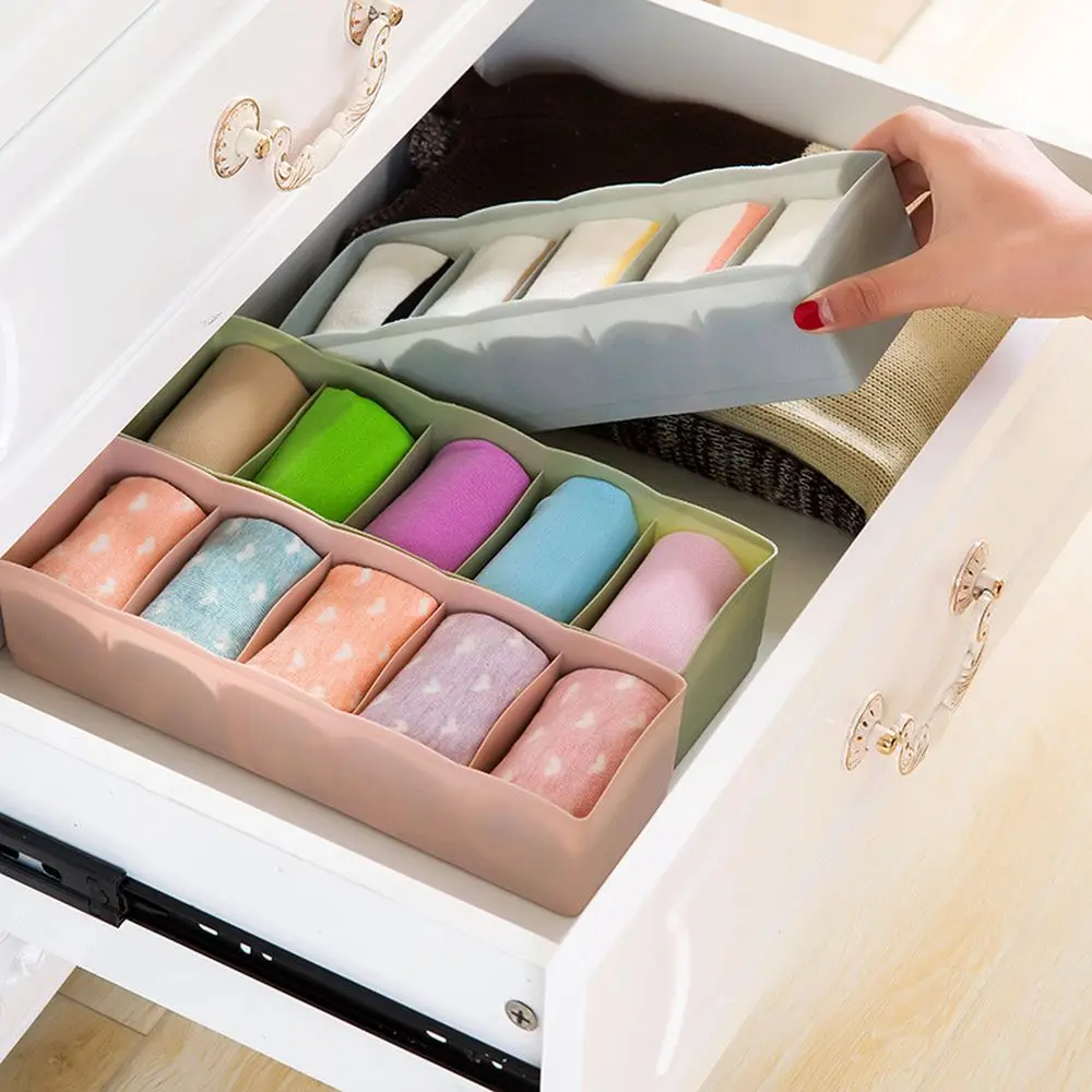 Socks Storage Box Separated Underwear Bra Separated Drawer Organizer Home Closet Organizer Environmental Protection Storage Box
Socks Storage Box Separated Underwear Bra Separated Drawer Organizer Home Closet Organizer Environmental Protection Storage Box